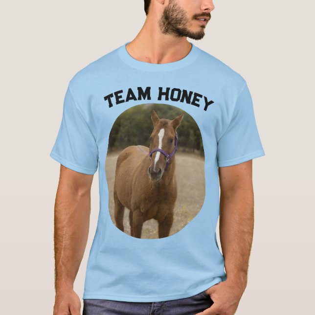 Team HonungsAnpassade T-Shirt (Framsida)