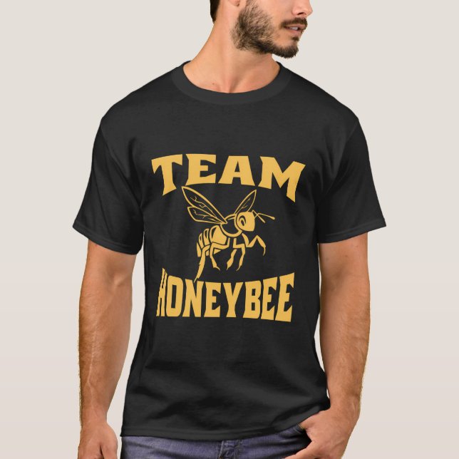 Team Honungsbee Långärmad Shirt Honungsbee Apparel T (Framsida)