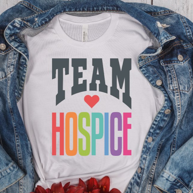 Team Hospice Squad Nurse Nursing T Shirt (Skapare uppladdad)