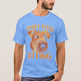 Team Hund Sitta Job Hundar Sitter Puppy-flickpojke T Shirt
