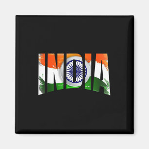 Team India Cricket Cup Fan Tröja Jersey  Magnet