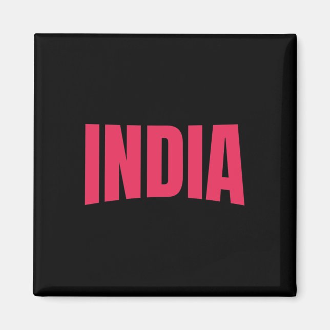Team India World Cricket Cup Fan Jersey  Magnet (Framsidan)