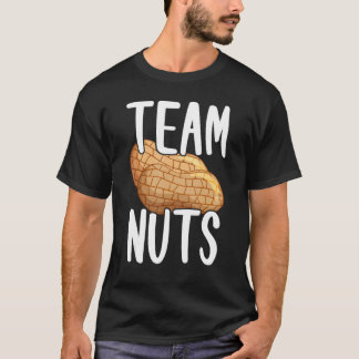 Team Inga Nötter Köns Avslöjande Matchande Familj T Shirt