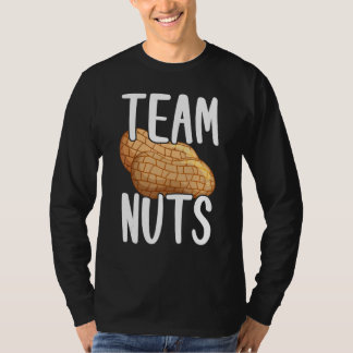 Team Inga Nötter Köns Avslöjande Matchande Familj T Shirt