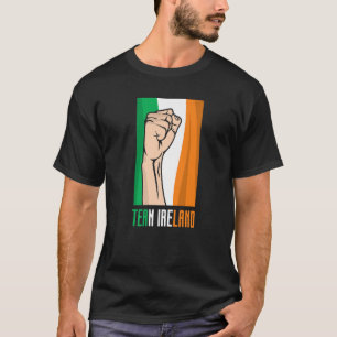 Team Ireland St patricks day Gaelic Irish Leprecha T Shirt