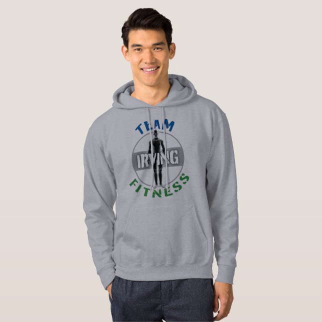 Team Irving Fitness Hoodie (Hel framsida)