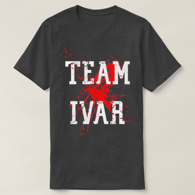Team Ivar Vikings T Shirt (Design framsida)