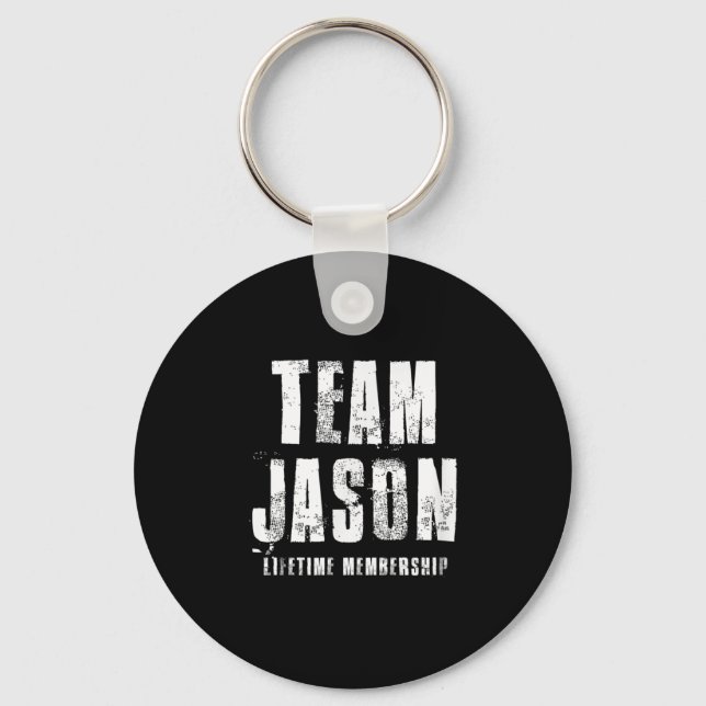 Team Jason Motivational Insrational Proud Family  Nyckelring (Framsida)