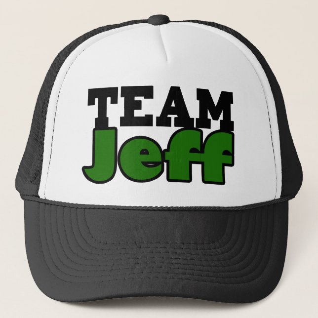 Team Jeff Truckerkeps (Framsida)