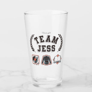 Team Jess Gilmore Girls-design Glaskopp