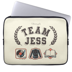 Team Jess Gilmore Girls Design Laptop Fodral