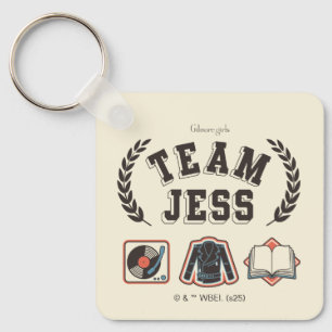 Team Jess Gilmore Girls Design Nyckelring