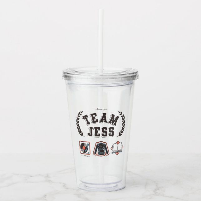 Team Jess Gilmore Girls Design Take Away Mugg (Framsida)