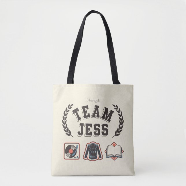 Team Jess Gilmore Girls Design Tygkasse (Framsida)