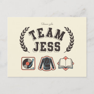 Team Jess Gilmore Girls-design Vykort