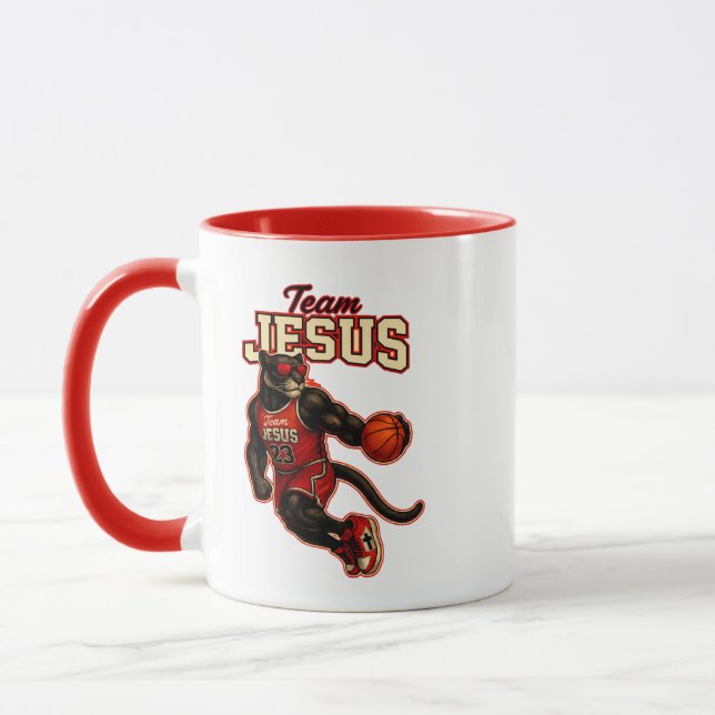 Team JESUS -23 Panther - Kristna Mugg (Vänster)