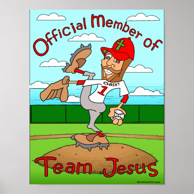 Team Jesus (Baseball) Poster (Framsidan)