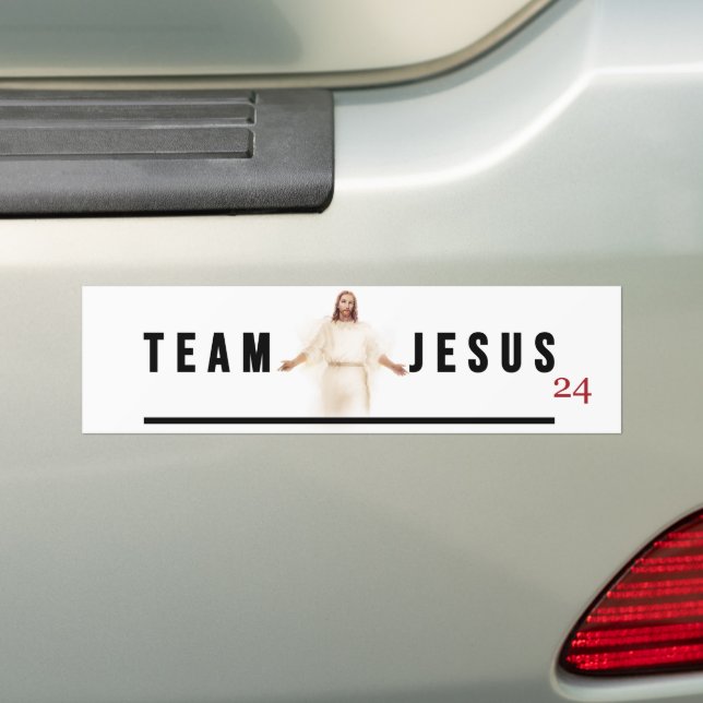 Team Jesus Bildekal (På Bil)