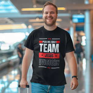 Team Jesus - Bön Bibelns skriftställe T Shirt