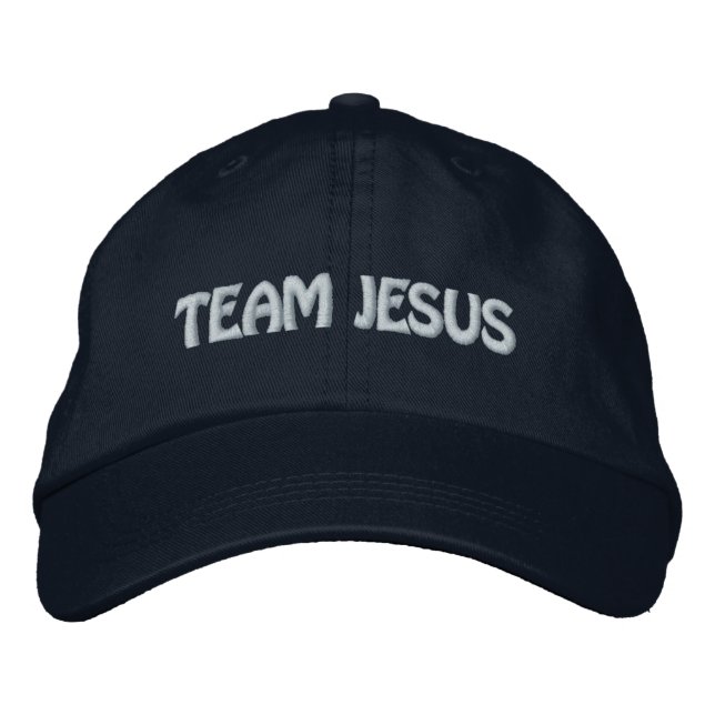 Team Jesus Broderad Keps (Framsida)