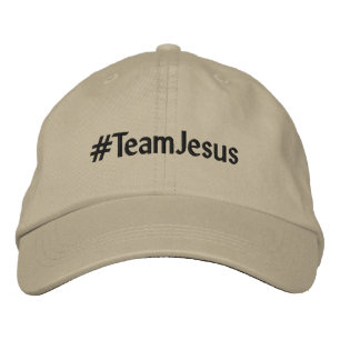 Team Jesus Broderad Keps
