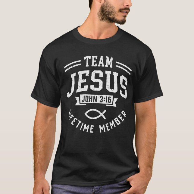 Team Jesus Christian Faith Religiösa Manar Women T Shirt (Framsida)