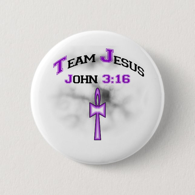 Team Jesus Christian John 316 Knapp (Framsida)