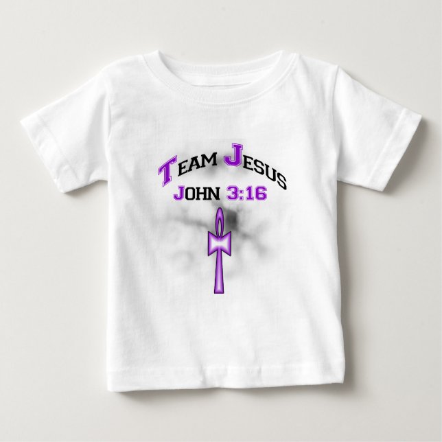 Team Jesus Christian John 316 Tee Shirt (Framsida)