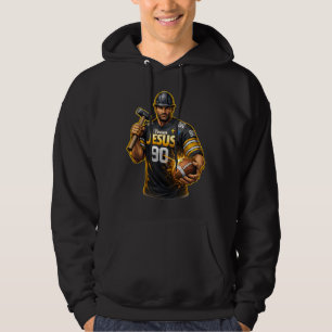 Team JESUS Fotboll 90 - Kristet Hoodie