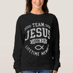 Team Jesus John 316, medlem av Gud Christian T Shirt
