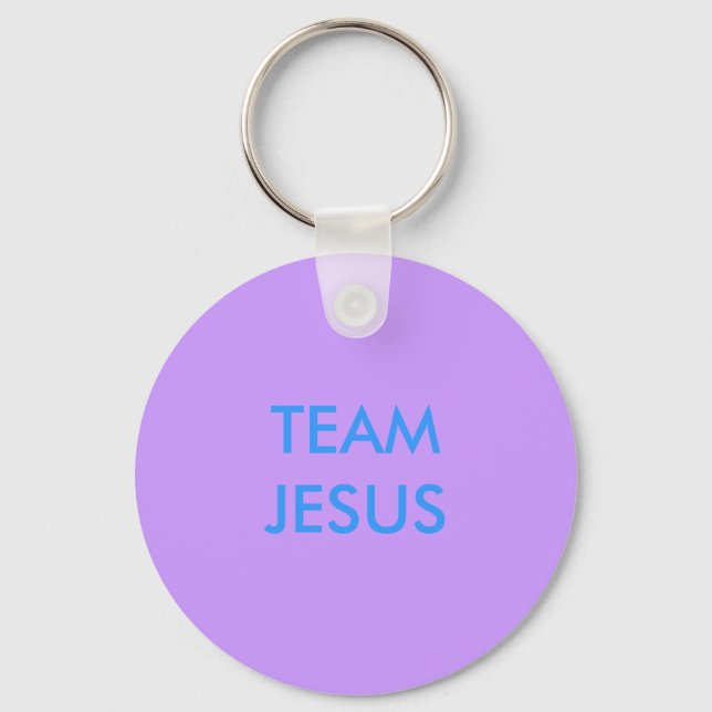 TEAM JESUS Keychain Nyckelring (Framsida)