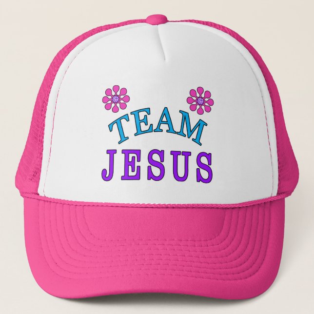 Team Jesus Kristna Platta Kepsar (Framsida)