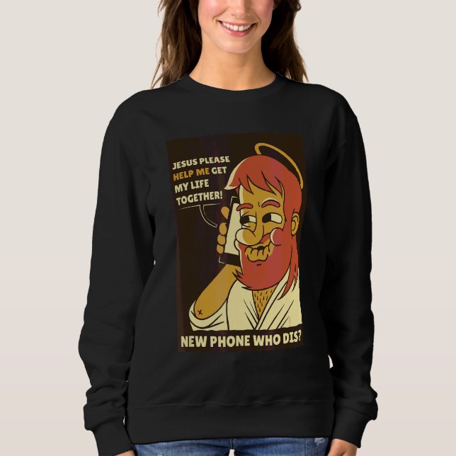 Team Jesus Kristus Bible Christian Kor Mobil T Shirt (Framsida)