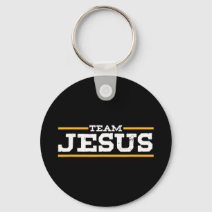 Team Jesus Kristus Chrisitiska katolska ortodoxa G Nyckelring