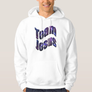 Team Jesus Logotyp Hoodie