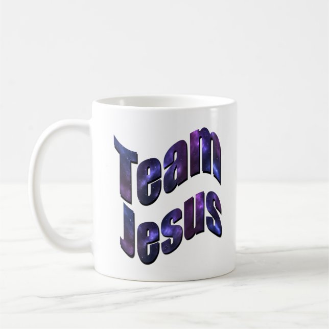 Team Jesus Logotyp Kaffemugg (Vänster)