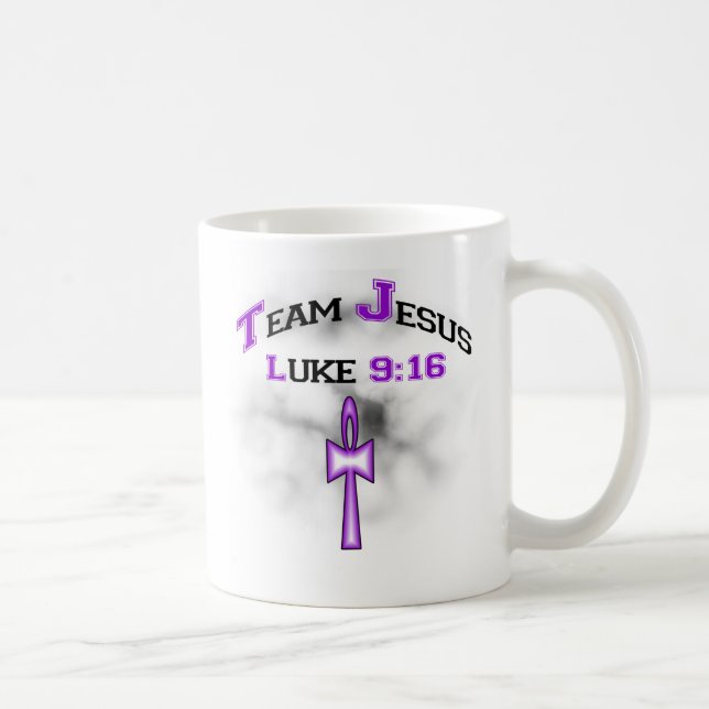 Team Jesus Luke 916 Kaffemugg (Höger)