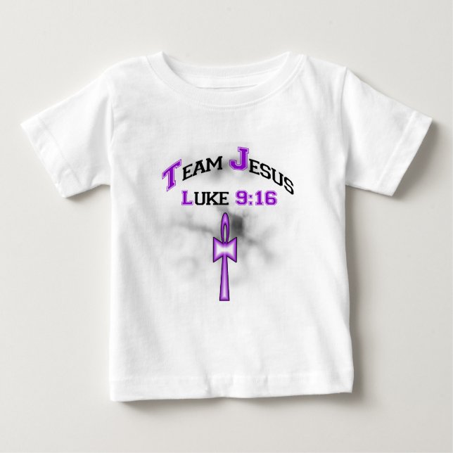 Team Jesus Luke 916 T Shirt (Framsida)