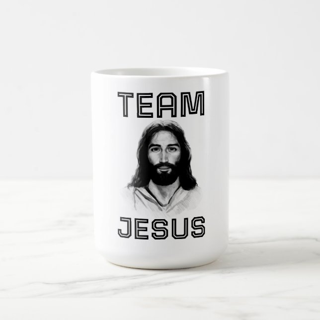 Team Jesus Morphing Mugg (Center)