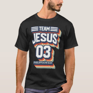 Team Jesus nr 03 Warrior, medlem av Christian Mana T Shirt