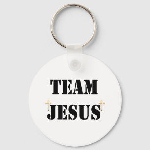 Team Jesus Nyckelring