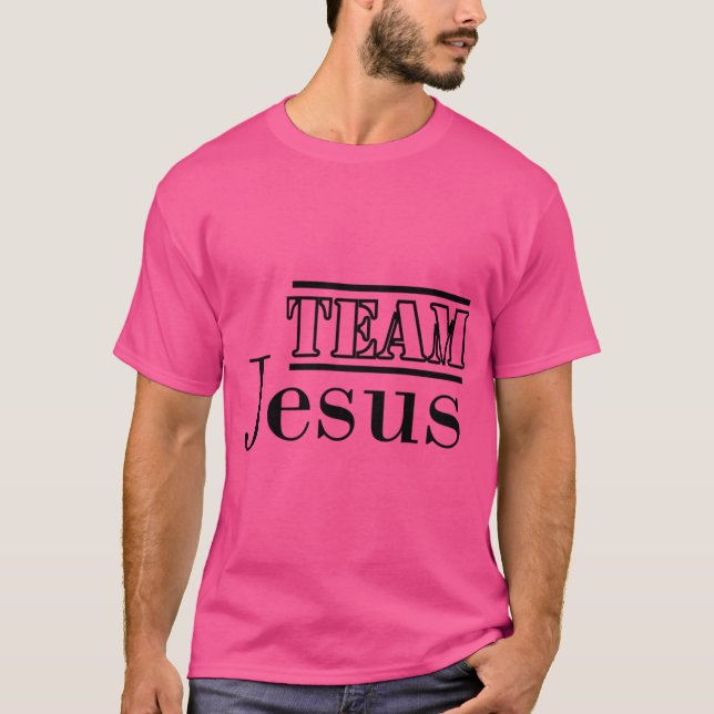 Team Jesus T Shirt (Framsida)