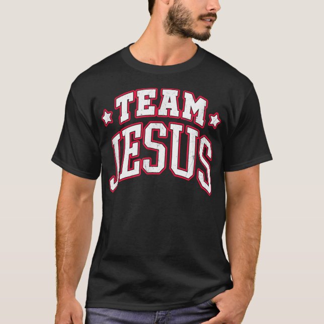 Team Jesus  T Shirt (Framsida)