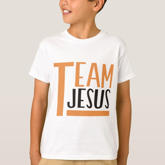Team Jesus T Shirt (Framsida)