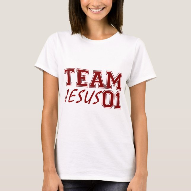 Team Jesus T-shirt (Framsida)