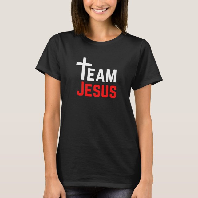 Team Jesus T Shirt (Framsida)