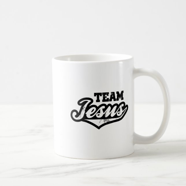 Team Jesus T-shirt  Kaffemugg (Höger)