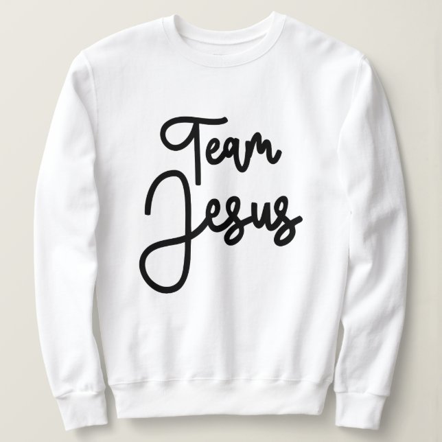 Team Jesus Unite i Faith & Kärlek T Shirt (Design framsida)
