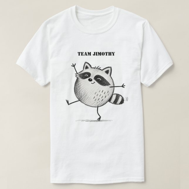 Team Jimothy T Shirt (Design framsida)