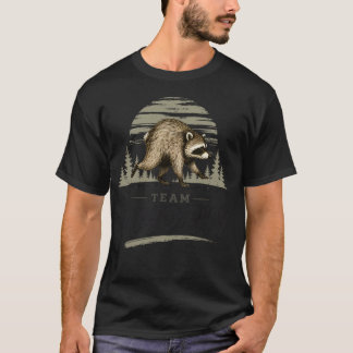 Team Jimothy Tvättbjörn Meme Tvättbjörn Förvildad T Shirt